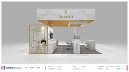 20x20 Island booth design by Exhibit-Rentals